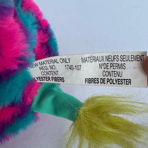 2012 Hasbro Furby BOOM Hearts Blue Teal Pink Interactive Talking Toy Plush EUC - Picture 11 of 14